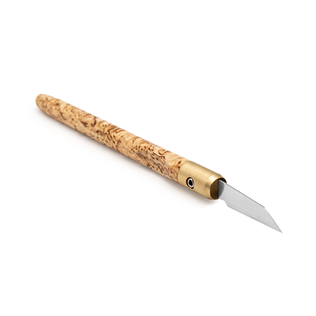 Masur Birch & Brass Marking Knife
