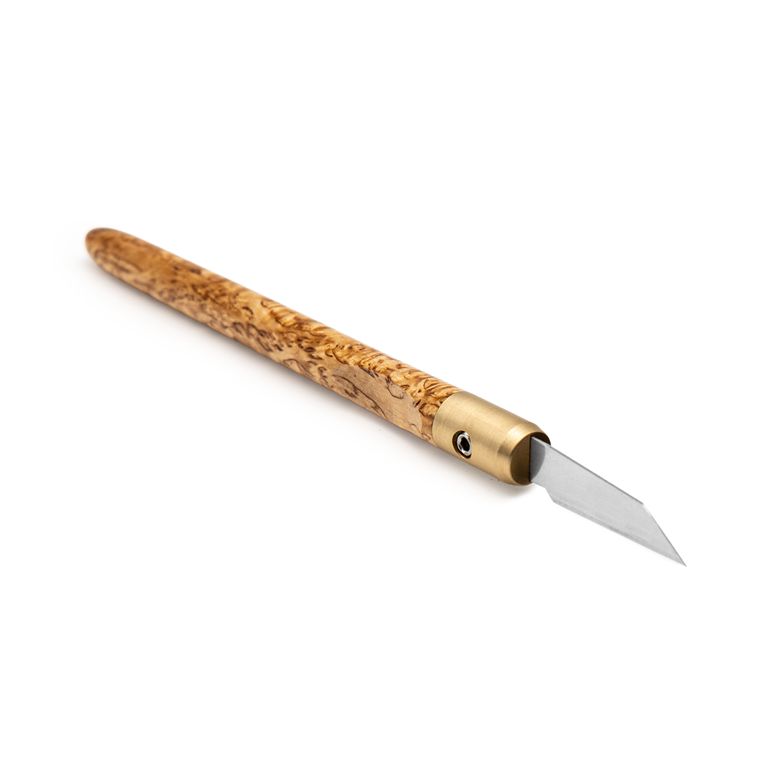 Masur Birch & Brass Marking Knife
