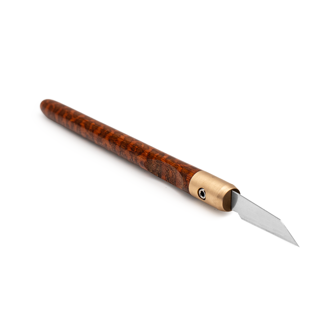 Snakewood & Bronze Marking Knife