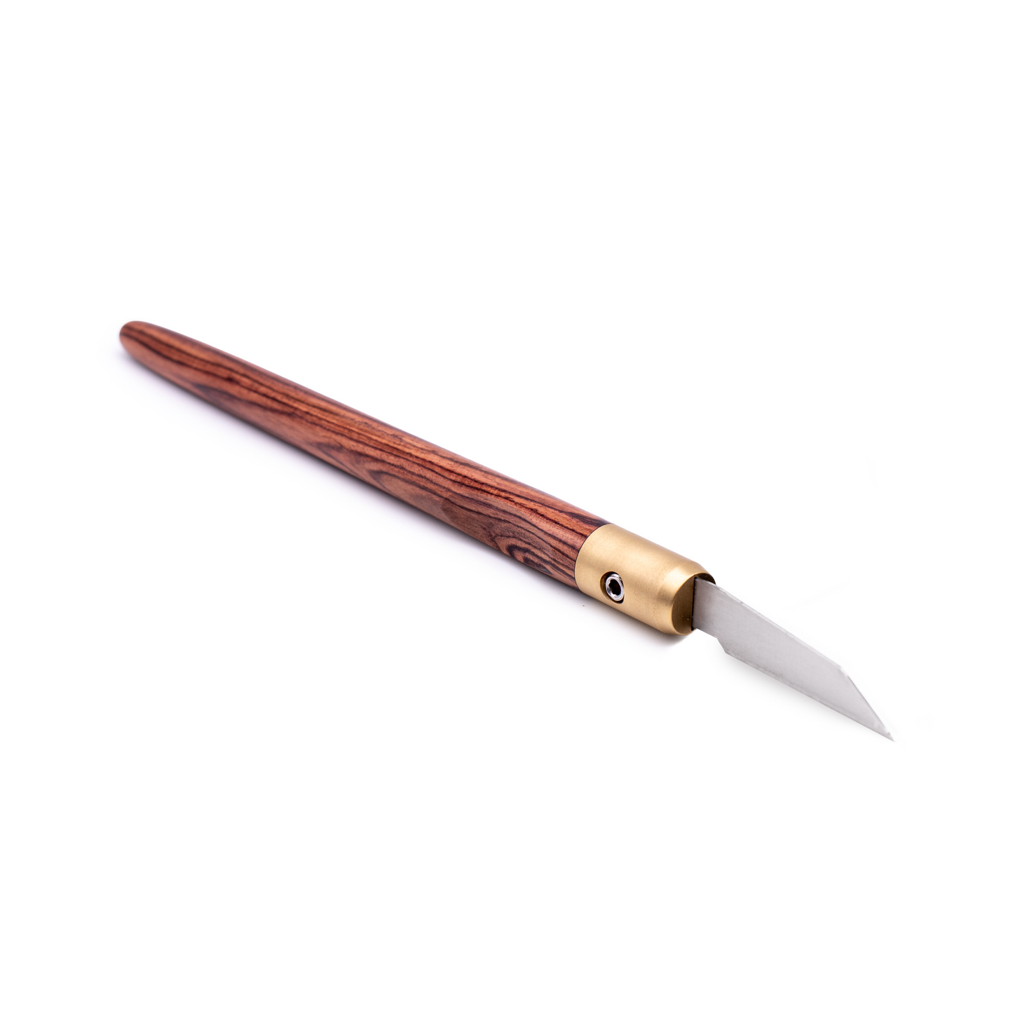 Mexican Kingwood & Brass Marking Knife