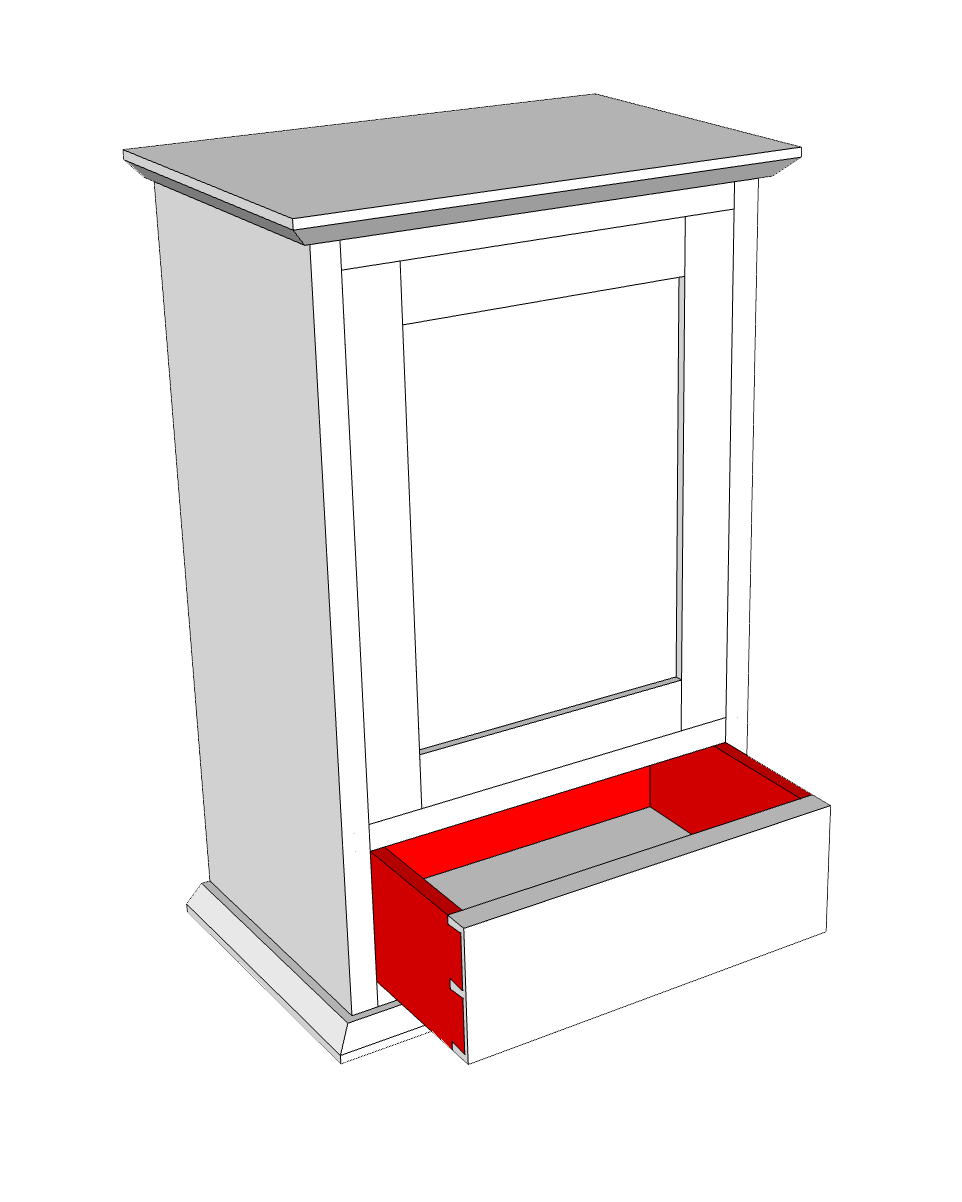 Cabinet Project Spares - Drawer Sides