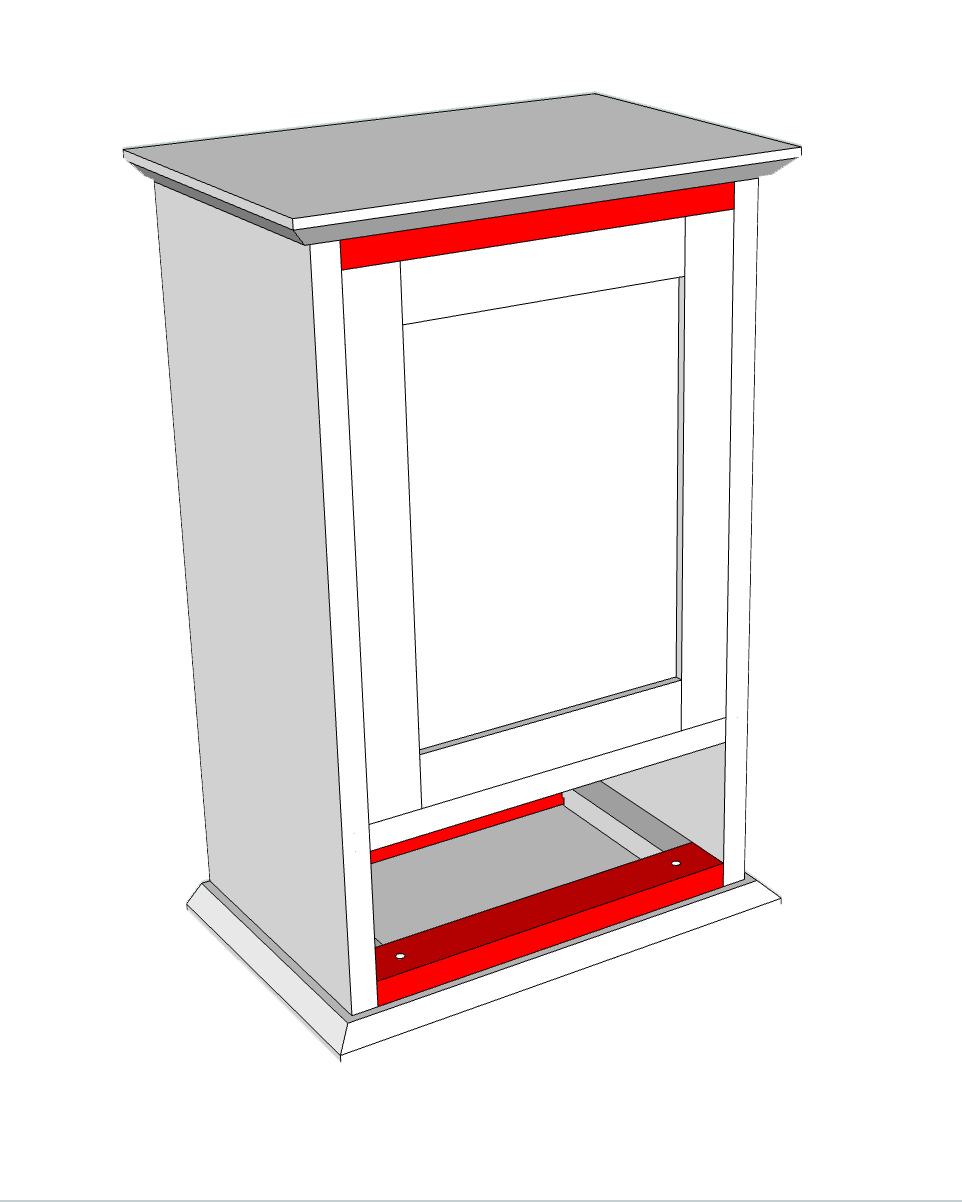Cabinet Project Spares - Rails