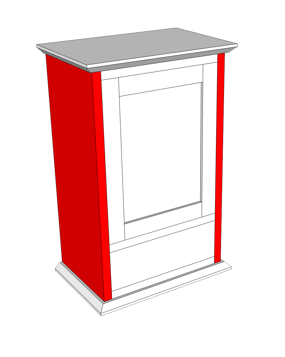 Cabinet Project Spares - Sides