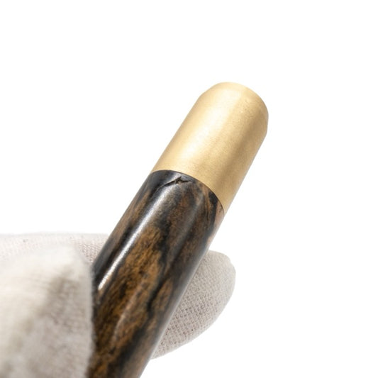 Pale Moon Ebony & Brass Marking Knife (B-Stock)