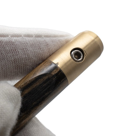 Pale Moon Ebony & Brass Marking Knife (B-Stock)