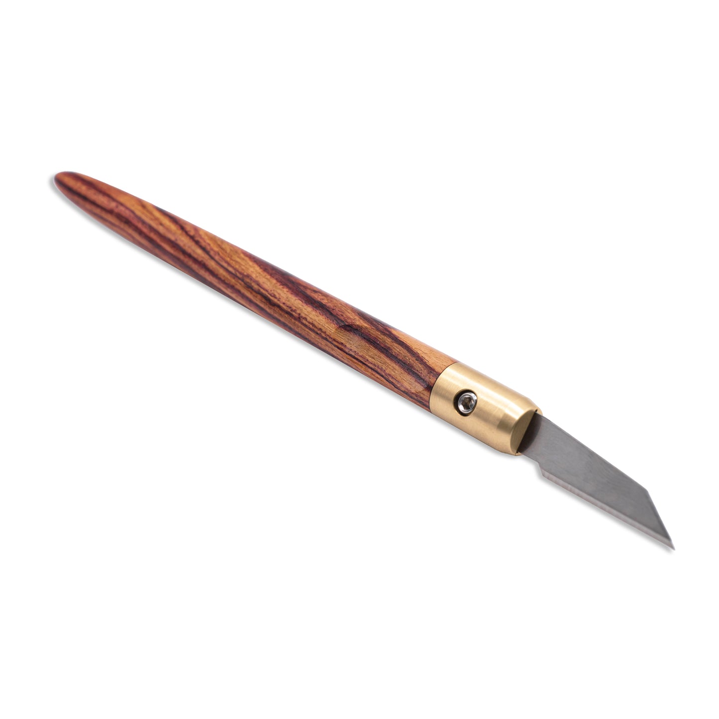 Kingwood & Brass Marking Knife