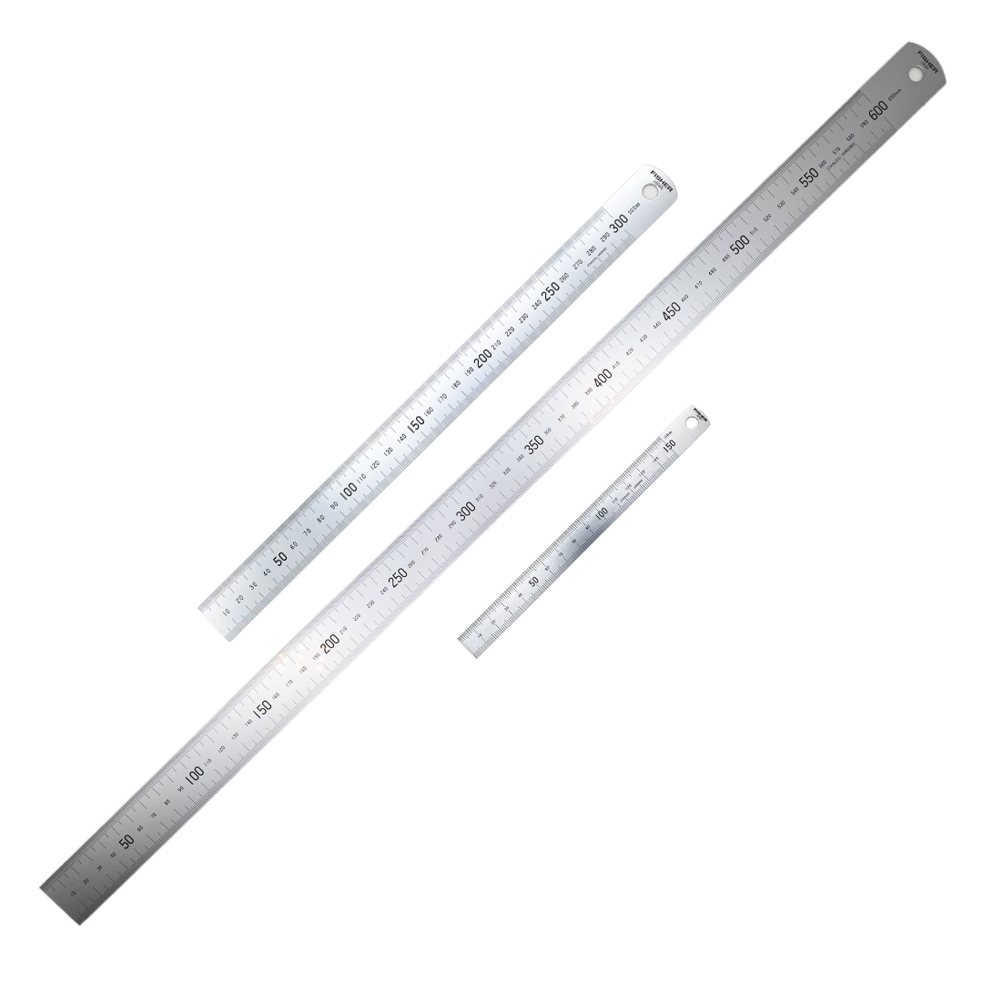 Steel Ruler (Double-sided - Metric & Imperial)