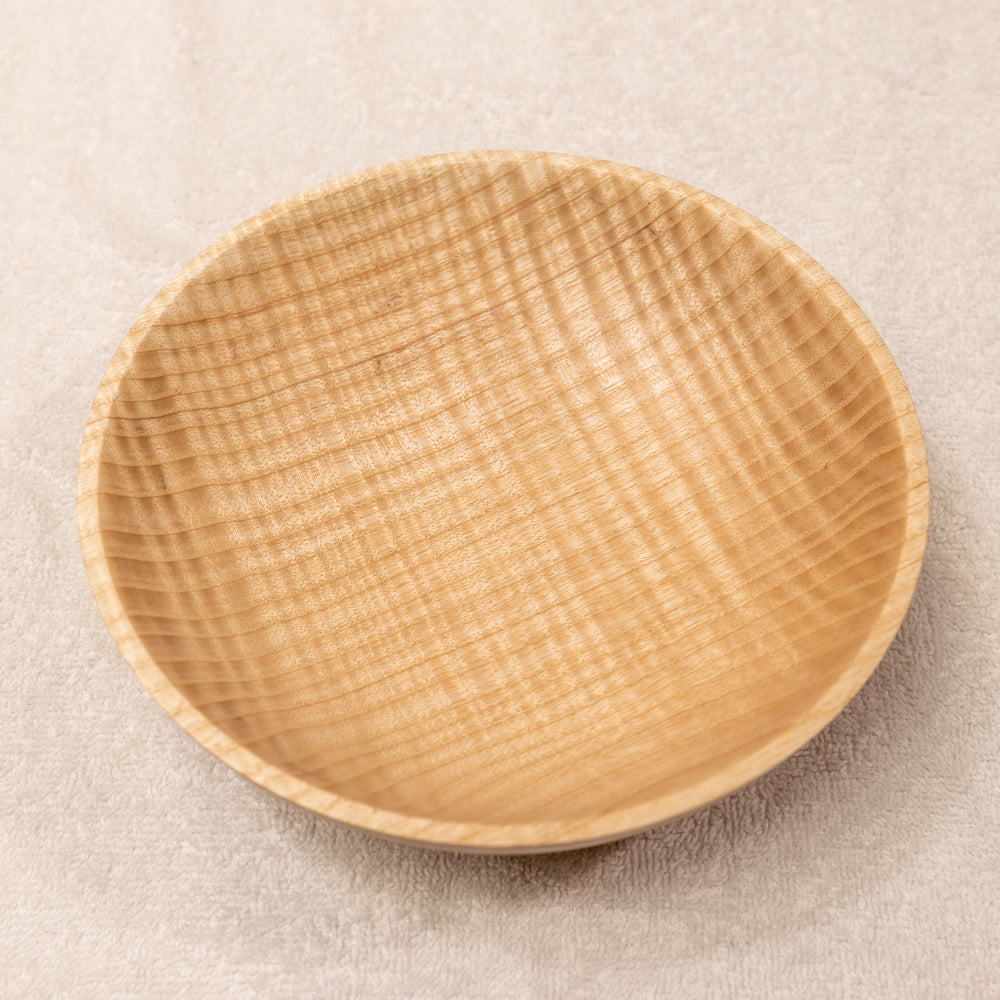 Rippled Ash Bowl