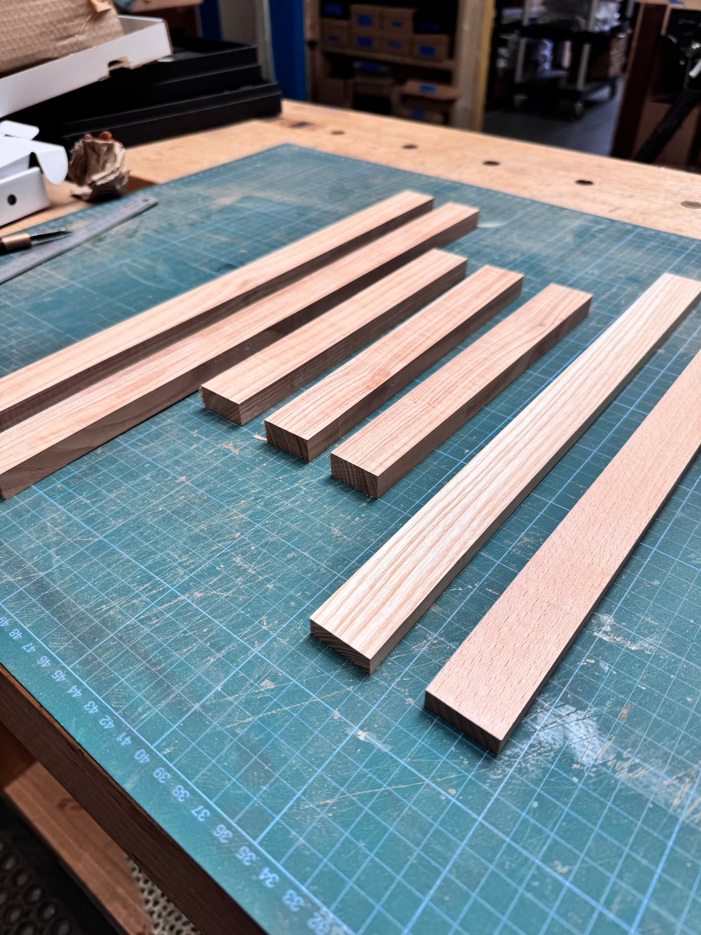 Olive Ash and Beech Bookstand Project Pack