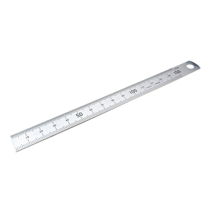 Steel Ruler (Double-sided - Metric & Imperial)