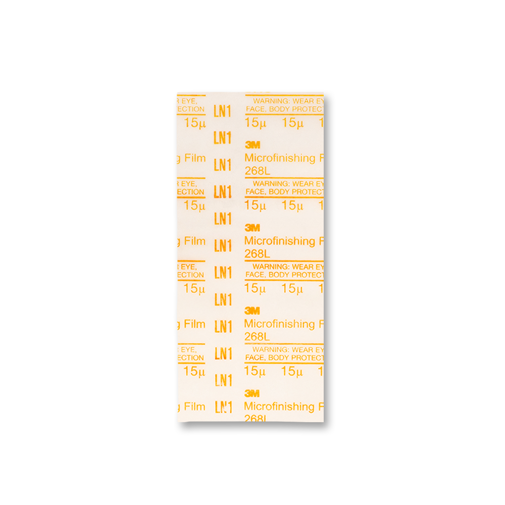 Dead Sharp 15 micron pre-cut sharpening film, 99 × 210mm strip