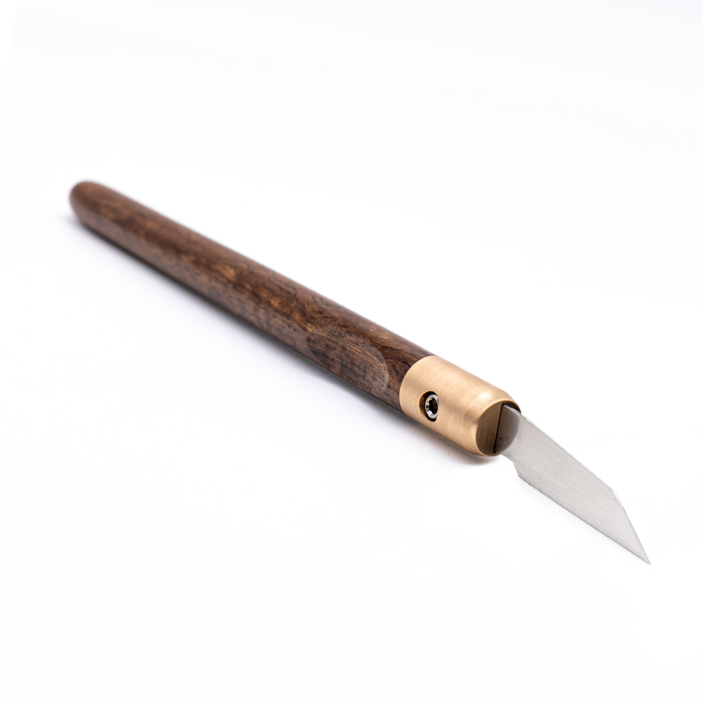 Red Willow & Bronze Marking Knife