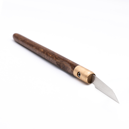 Red Willow & Bronze Marking Knife