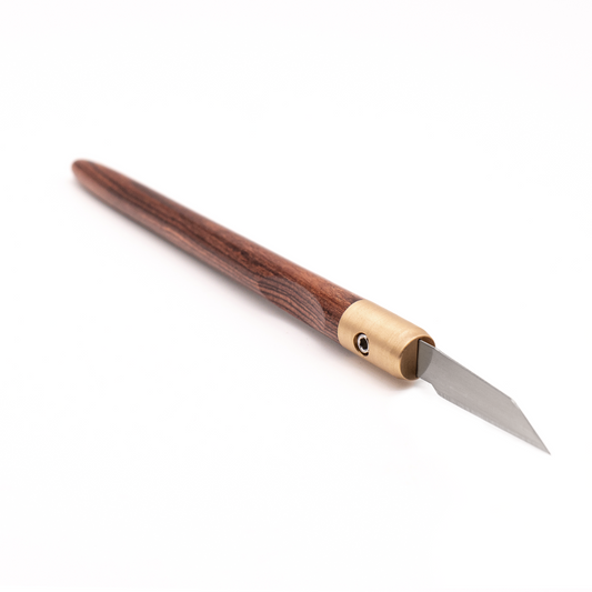 Kingwood & Bronze Marking Knife