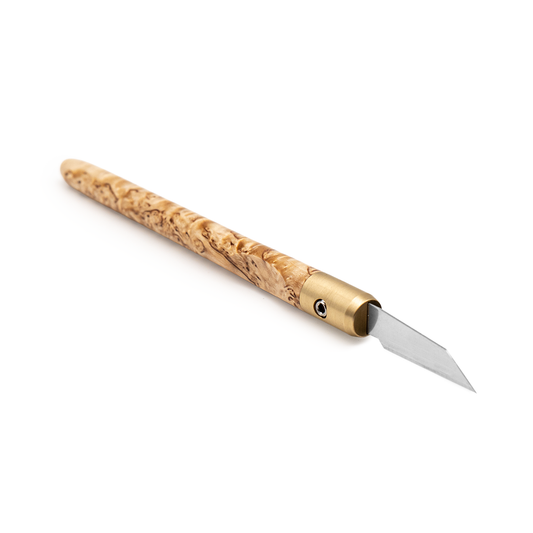 Masur Birch & Brass Marking Knife