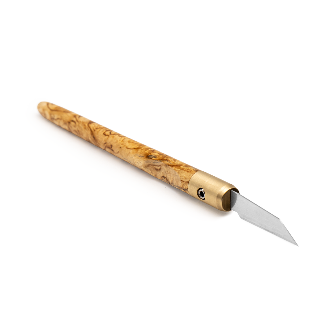 Masur Birch & Brass Marking Knife