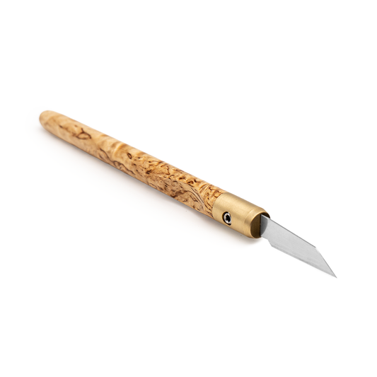 Masur Birch & Brass Marking Knife