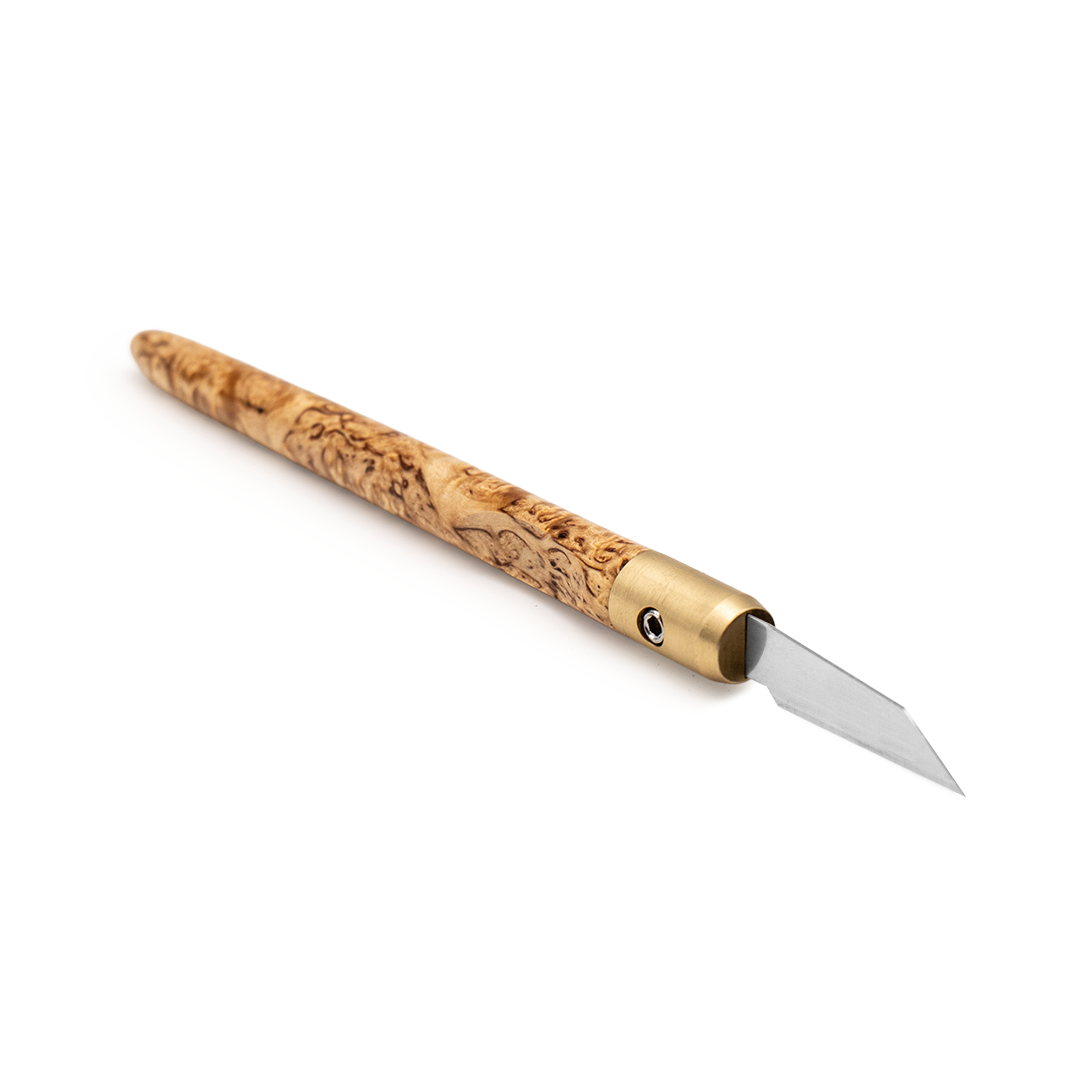 Masur Birch & Brass Marking Knife