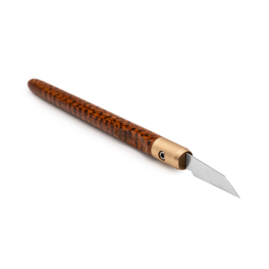 Snakewood & Bronze Marking Knife