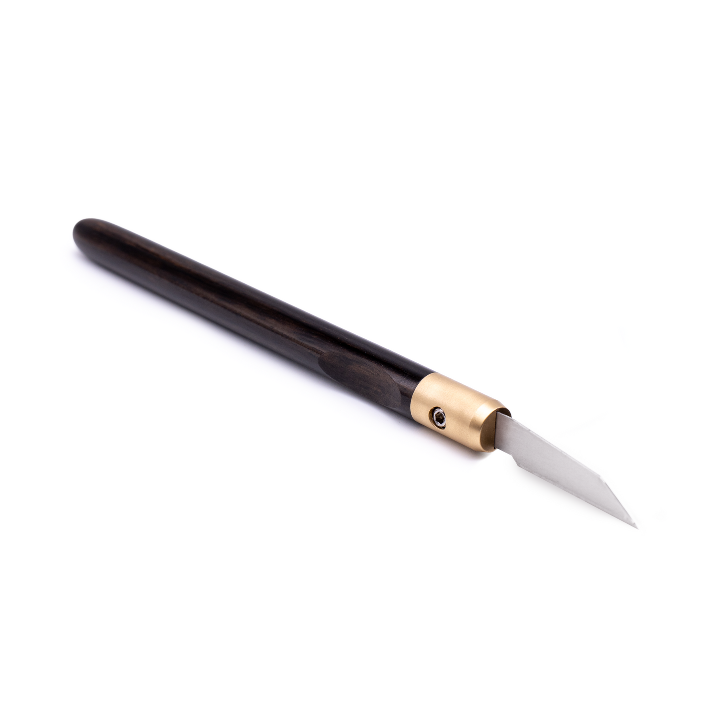 Gabon Ebony & Brass Marking Knife