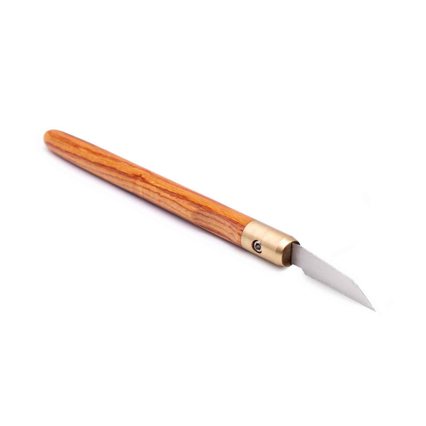 Tulipwood & Brass Marking Knife