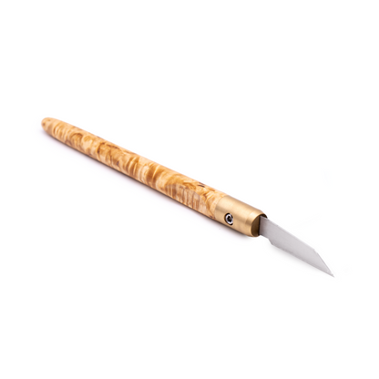 Masur Birch & Brass Marking Knife