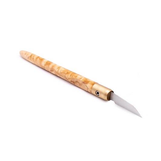 Masur Birch & Brass Marking Knife