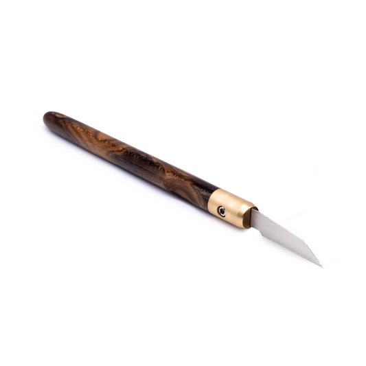 Ziricote & Brass Marking Knife