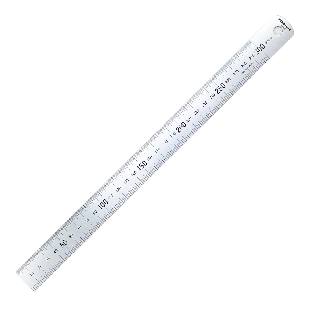 Steel Ruler (Double-sided - Metric & Imperial)