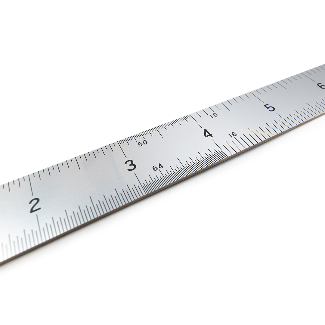 Steel Ruler (Double-sided - Metric & Imperial)