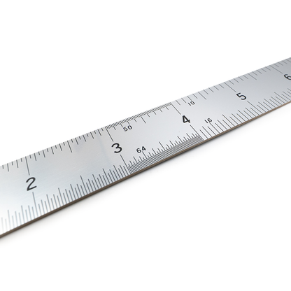 Steel Ruler (Double-sided - Metric & Imperial)