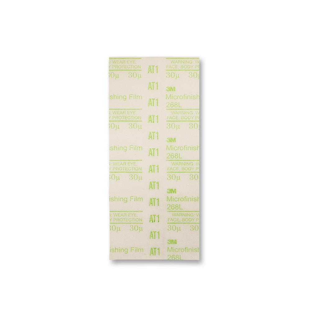 Dead Sharp 30 micron pre-cut sharpening film, 99 × 210mm strip