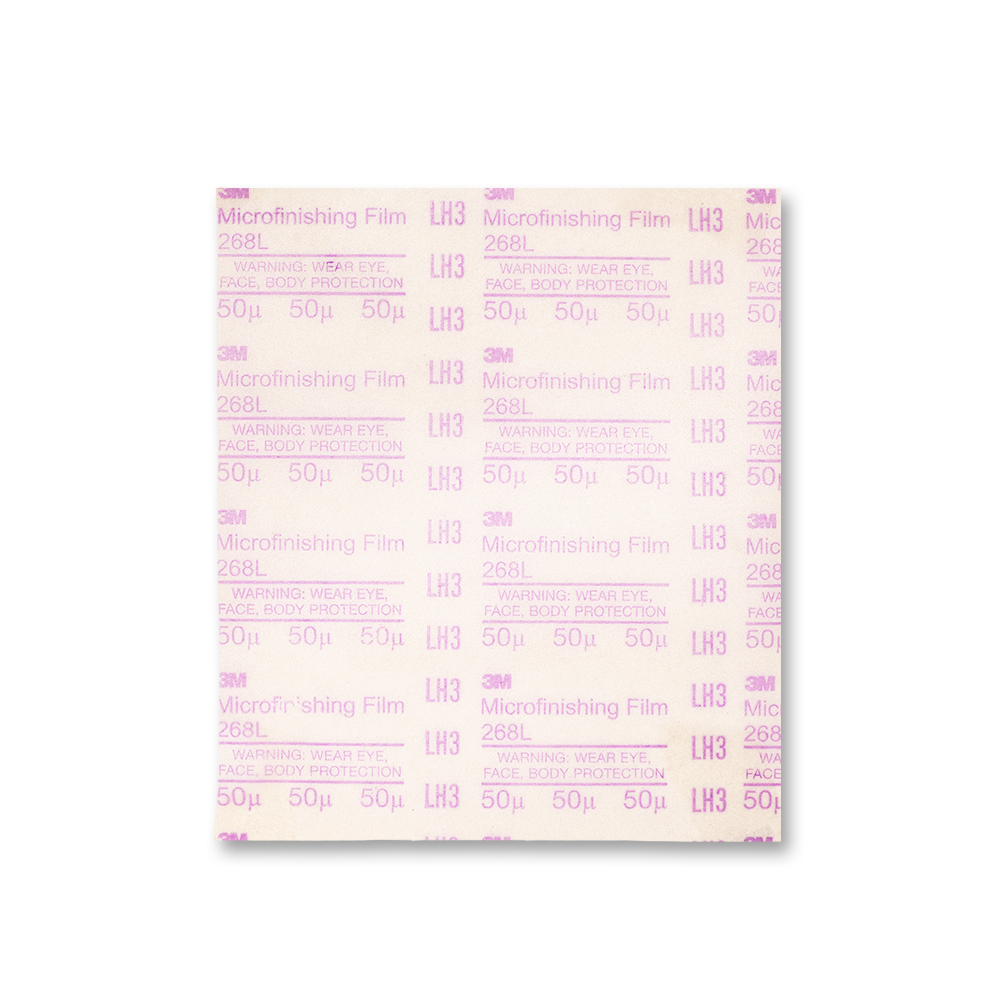 Dead Sharp 50 micron pre-cut sharpening film, 198 × 210mm strip