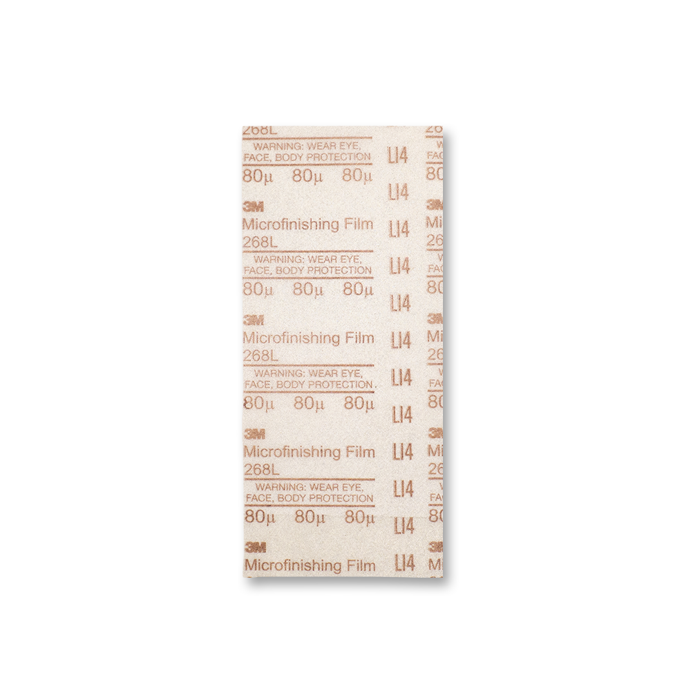 Dead Sharp 80 micron pre-cut sharpening film, 99 × 210mm strip