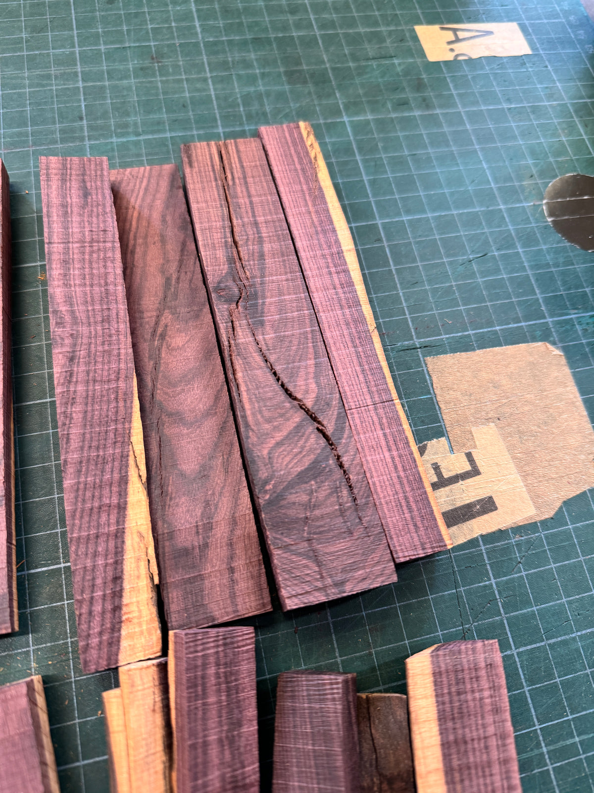 Brazilian Kingwood Offcuts #1