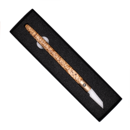 Masur Birch & Bronze Marking Knife (Special)