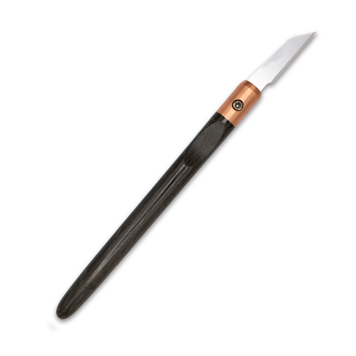 Bog Oak & Copper Marking Knife