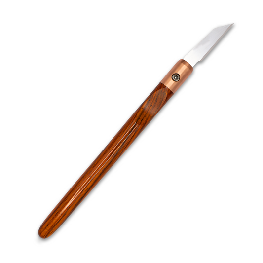 Cocobolo & Copper Marking Knife