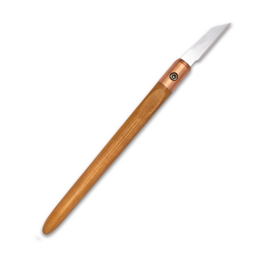 Cherry & Copper Marking Knife