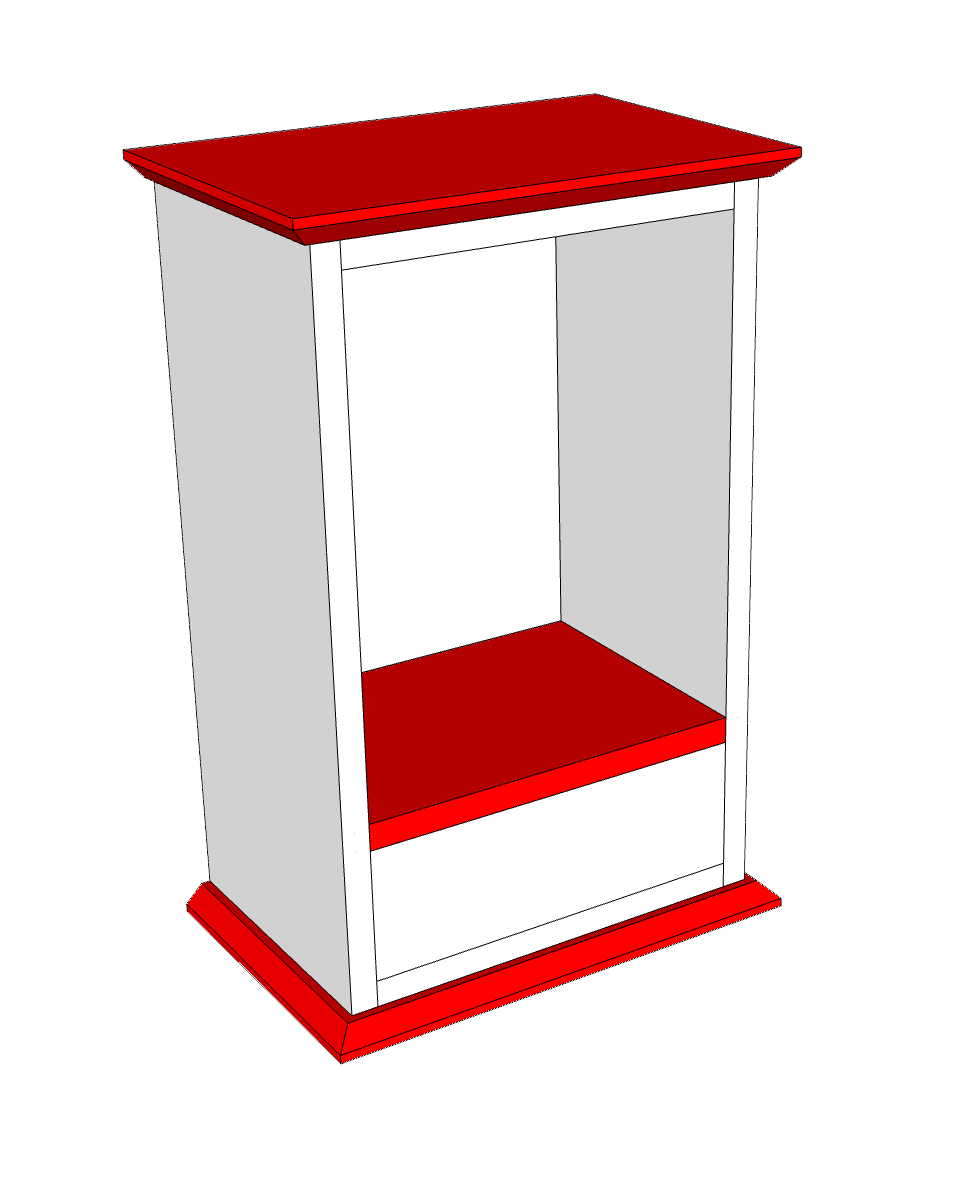 Cabinet Project Spares - Horizontals (Shelf and Plinths)