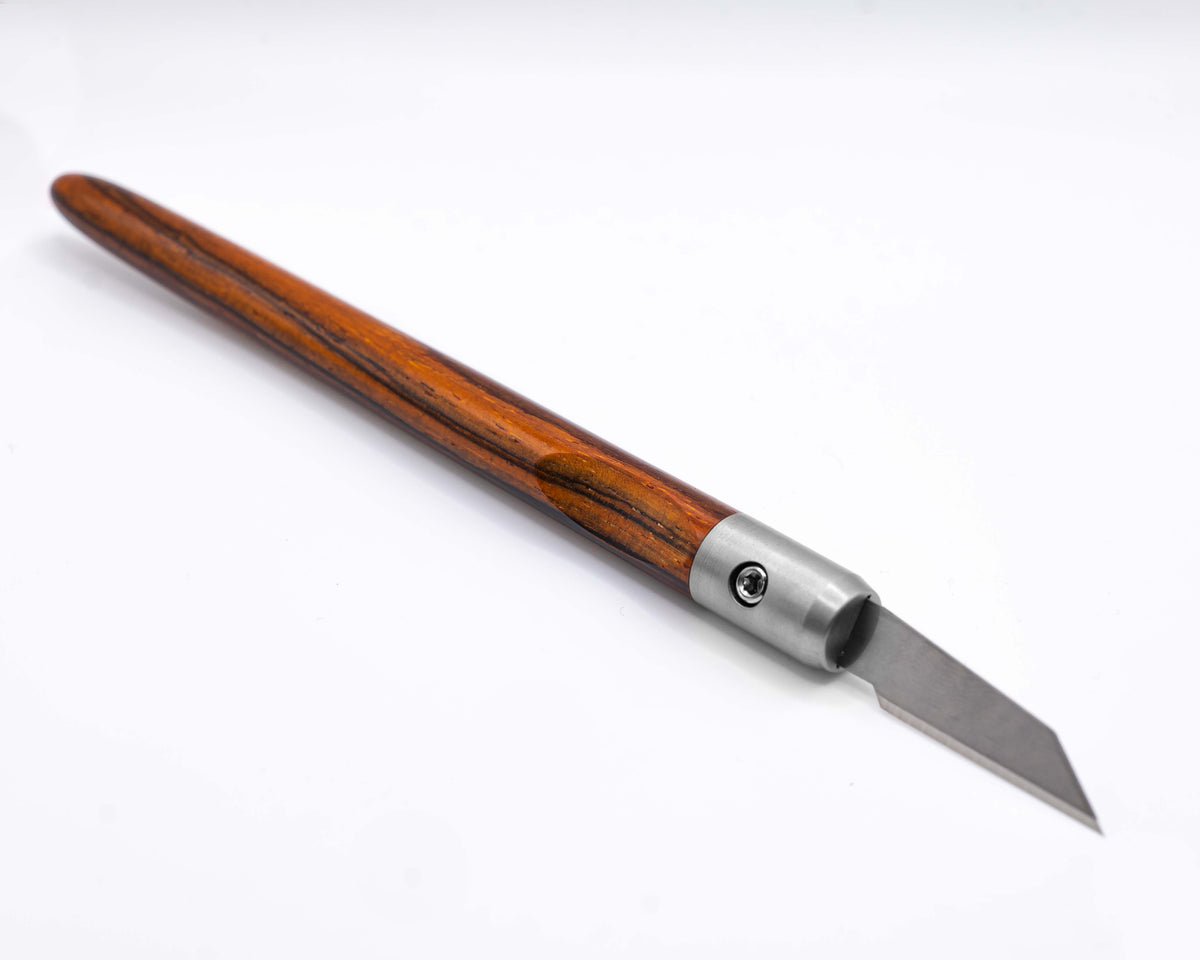 Cocobolo & Steel Marking Knife