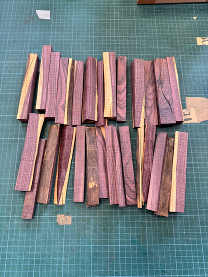 Brazilian Kingwood Offcuts #1