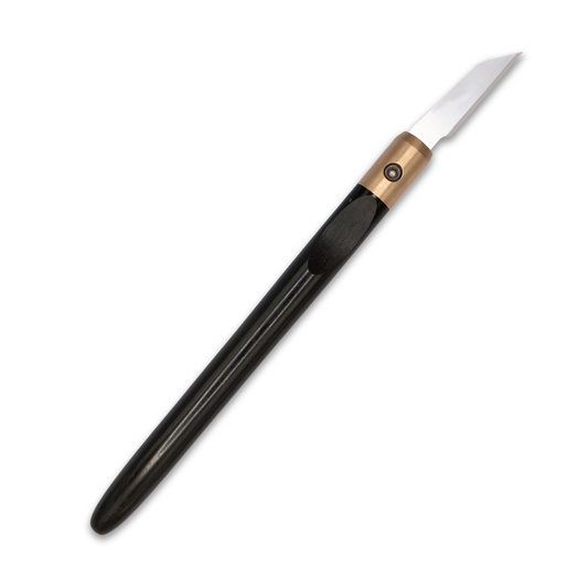 Ebony & Bronze Marking Knife