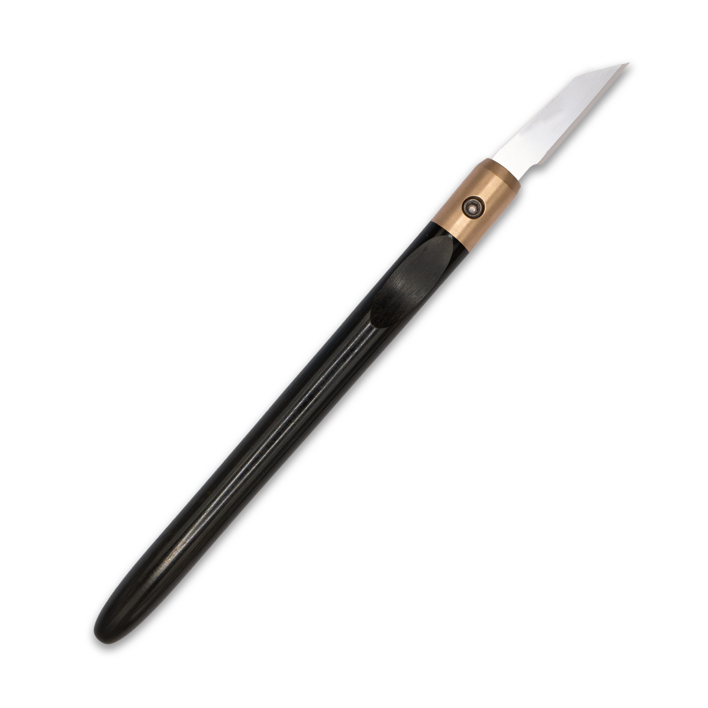 Ebony & Bronze Marking Knife