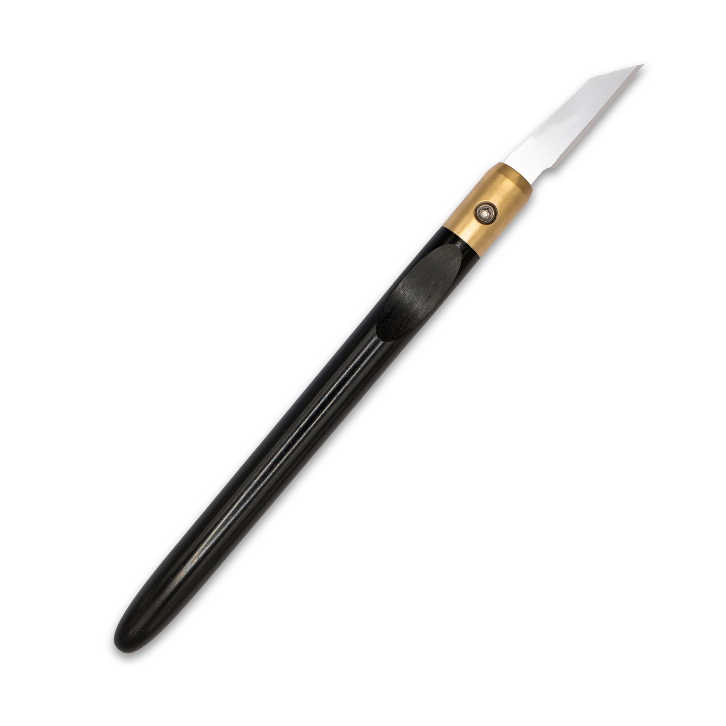 Ebony & Brass Marking Knife