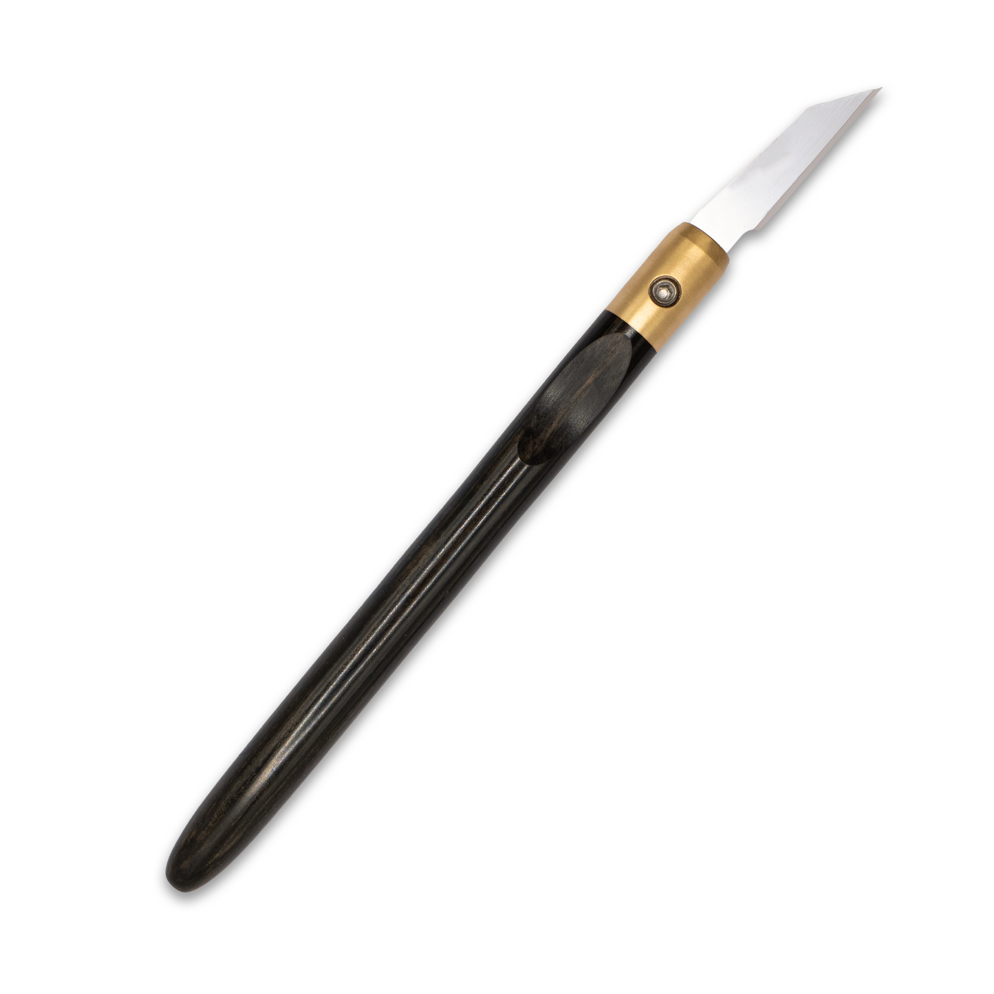 Ebony & Brass Marking Knife