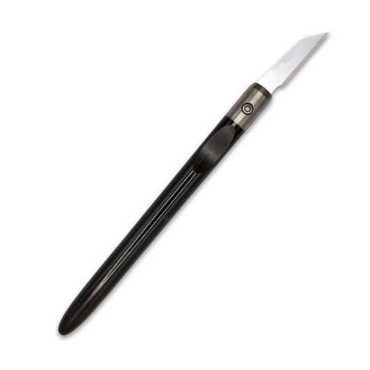 Ebony & Titanium Marking Knife