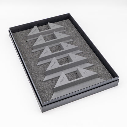 Grey Mitre Paring Blocks (Pack of 5)