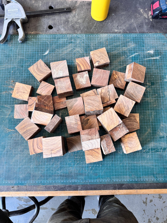 Olivewood Endgrain Offcuts