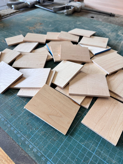 Short Thin Maple Offcuts